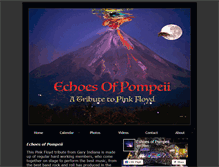 Tablet Screenshot of echoesofpompeii.com